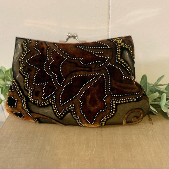 Hand Bag shoulder chain clutch Weddings party dances dress up prom black tie - Picture 8 of 13